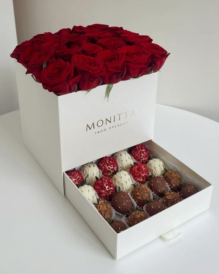 Red roses & chocolate